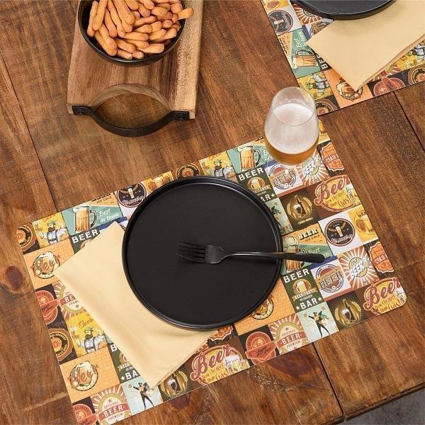 Guardanapo Home 4 Pcs Sunshine - DoceLar Loja