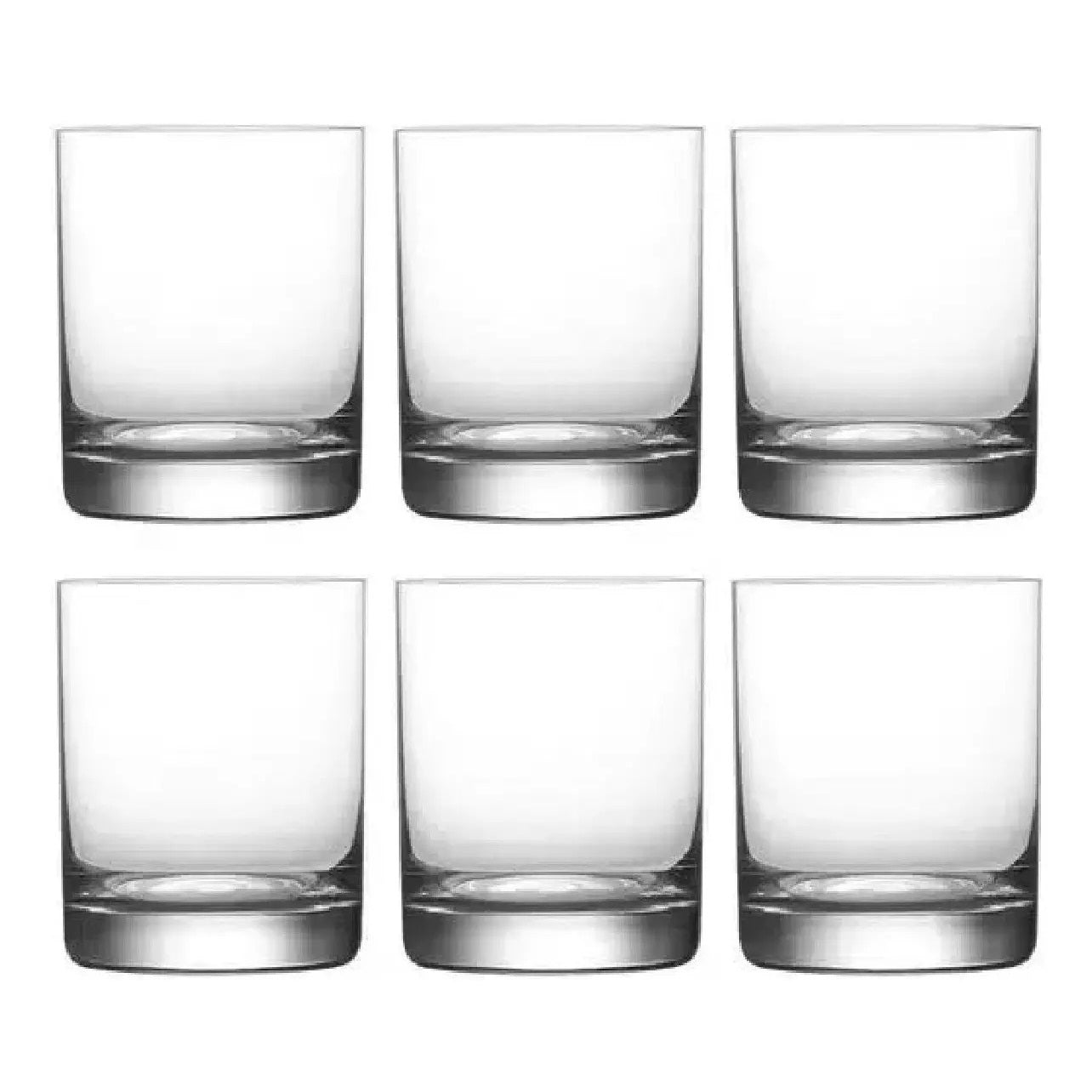 Jogo de 6 copos Vital em vidro 400ml A10,2cm