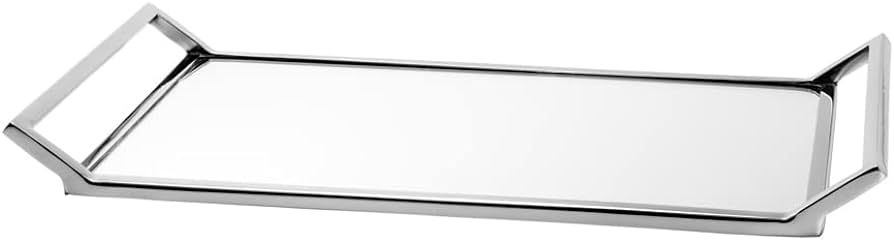 BANDEJA ACO INOX C/ESPELHO 62x36x5cm