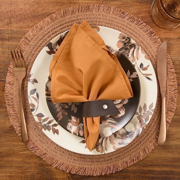 Guardanapo Home 4 Pcs Camurca - DoceLar Loja
