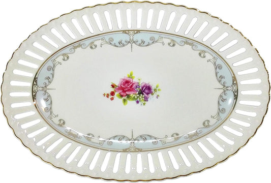 Travessa Oval New Bone China - DoceLar Loja