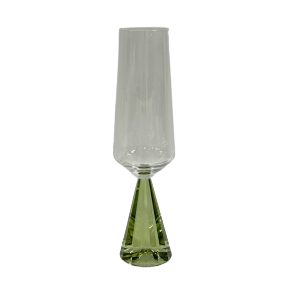 TACA CHAMPAGNE 24X6X6 VERDE