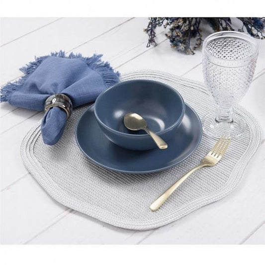 Guardanapo Franja Coloratta Azul Infinity - DoceLar Loja