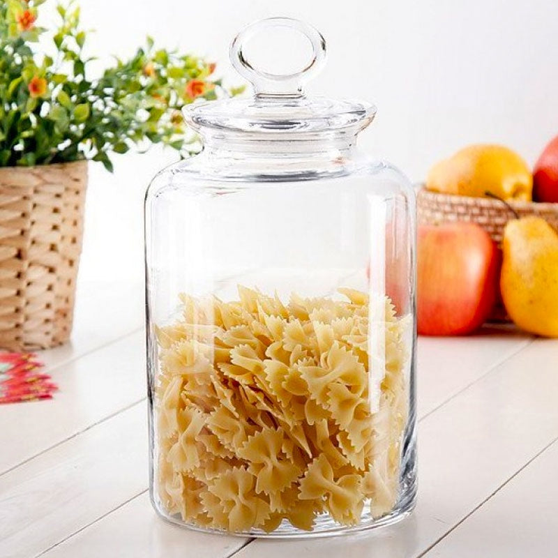 Pote Hermético Kitchen Tampo em Vidro-G - DoceLar Loja