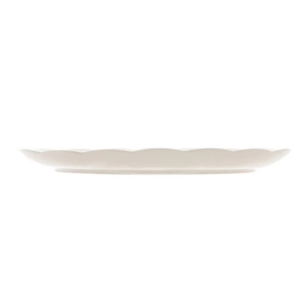 TRAVESSA DE PORCELANA NEW BONE BUTTERFLY FLOWER 31,5x21x2,5cm