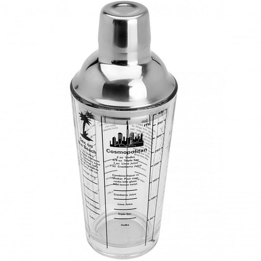 JARRA P/COQUETEL DE VIDRO SODO-CALCICO E