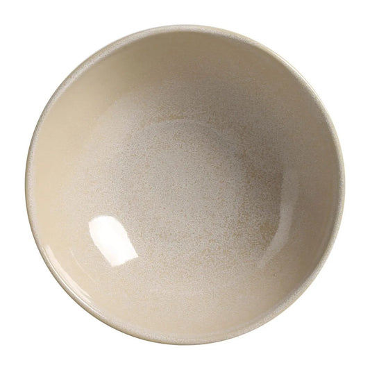 TIGELA M ORGANICO STONEWARE LATTE Ø25X8 CM