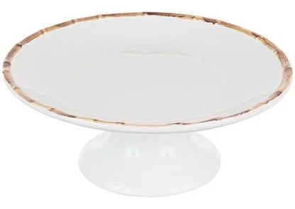 Porta Petit Four c/Pé Bambu - DoceLar Loja