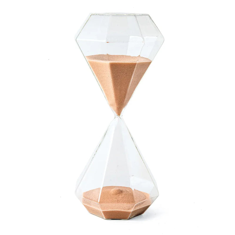 AMPULHETA EM VIDRO 60 MINUTOS