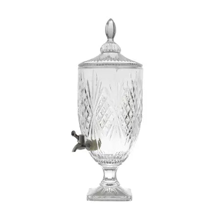 DISPENSER/SUQUEIRA DE CRISTAL ECOLOGICO DUBLIN 4,5L