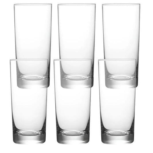 Jogo de 6 copos Vital em vidro 465ml A16cm