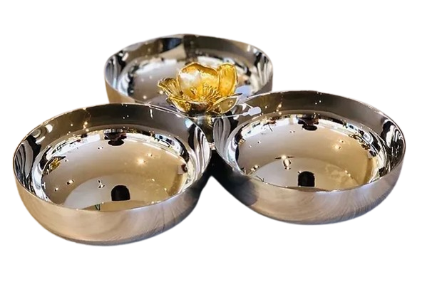 3 DIVISOES 11,5 CM BOTAO FLOR