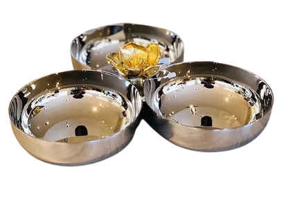 3 DIVISOES 11,5 CM BOTAO FLOR