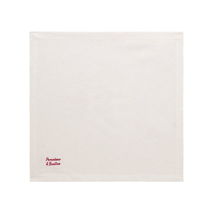 Guardanapo Eco 4 Pcs Pomodoro e Basilico Vermelho