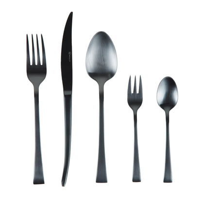 FAQUEIRO 30PC ACO INOX BERNA PRETO FOSCO