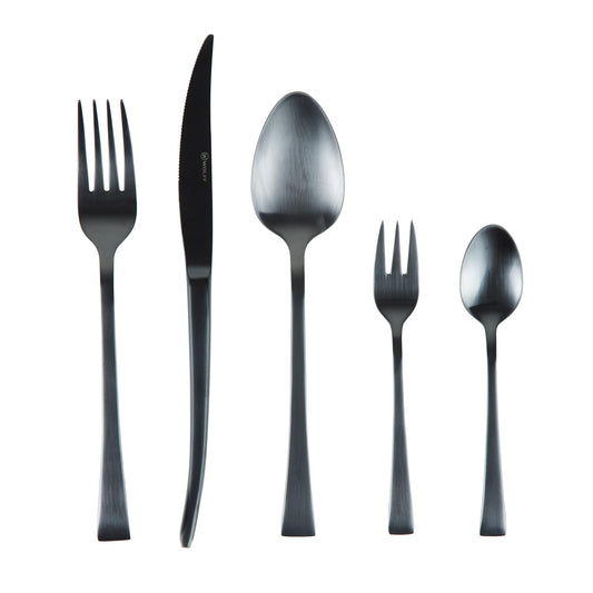 FAQUEIRO 30PC ACO INOX BERNA PRETO FOSCO