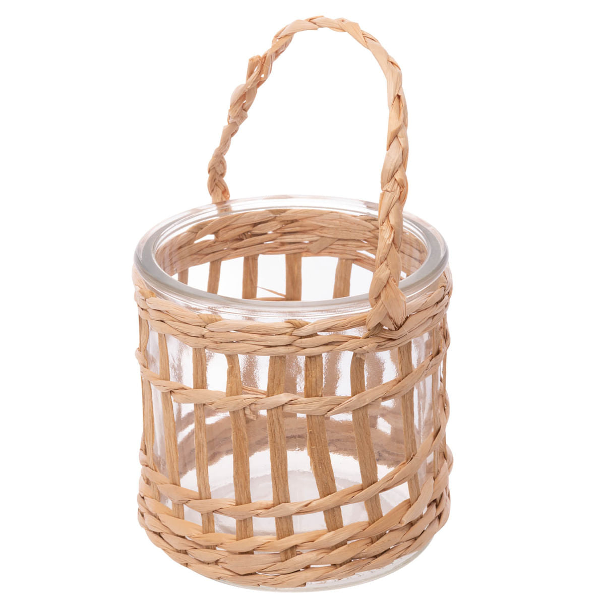 CASTICAL DE VIDRO E FIBRA NATURAL 10CM X 10CM