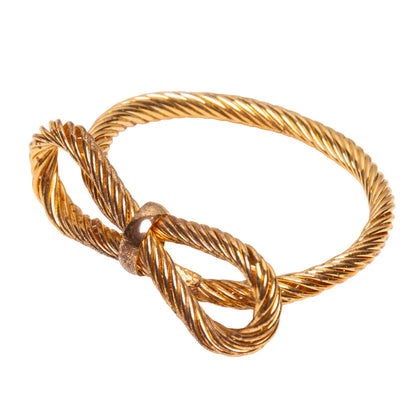 4 ANEIS PARA GUARDANAPOS ENTRE LACOS DOURADO METAL