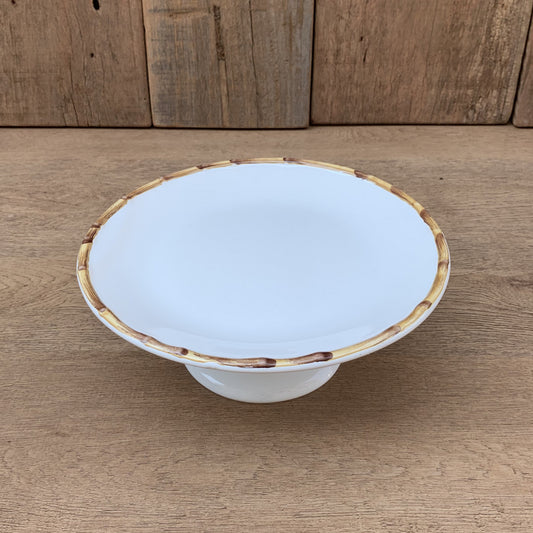 Porta Petit Four c/Pé Bambu - DoceLar Loja