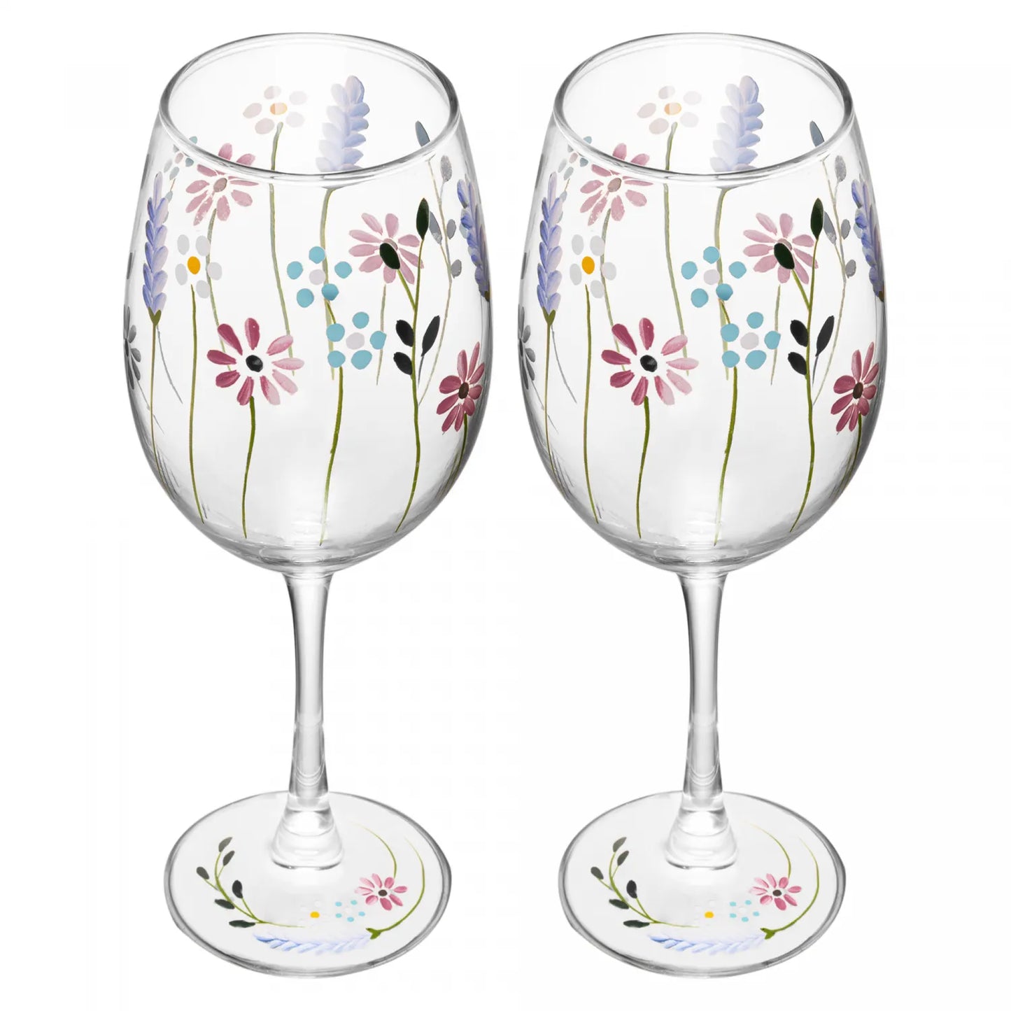 CJ 2 TACAS FLORALIA 430ML VIDRO