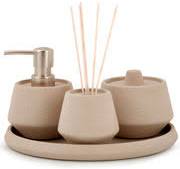 KIT PARA BANHEIRO EM CIMENTO - 4 PCS