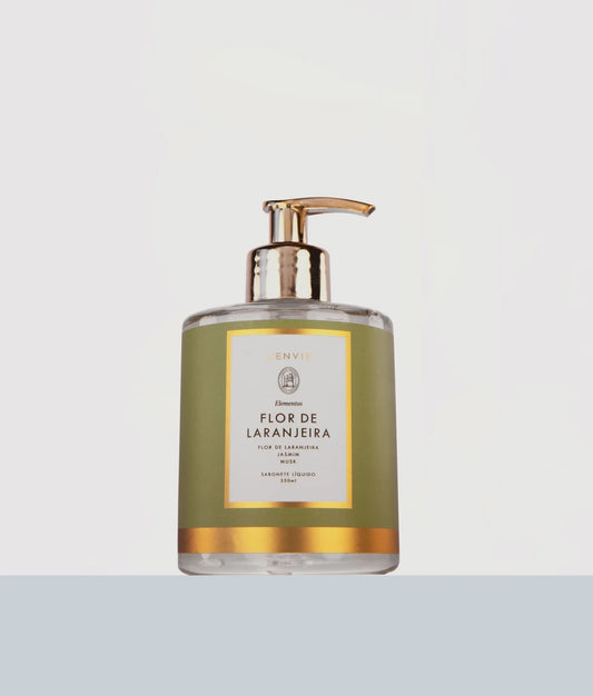 Sabonete Líquido Flor de Laranjeira-Elementos - DoceLar Loja
