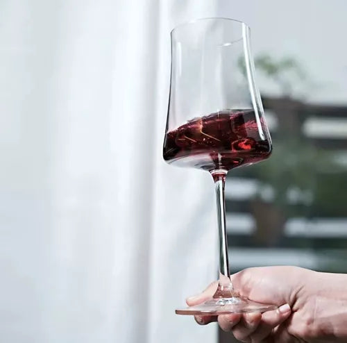 Jogo de 6 Taças P/Vinho Tinto Fundo Quadrado - DoceLar Loja