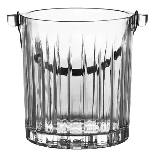 Balde De Gelo Soho Em Cristal Ecológico C/ Pinça - DoceLar Loja