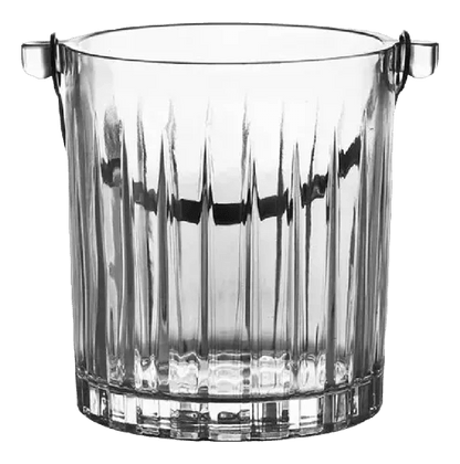 Balde De Gelo Soho Em Cristal Ecológico C/ Pinça - DoceLar Loja