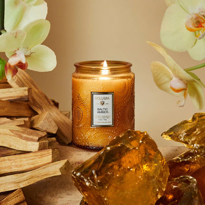Vela Pote-M Âmbar Báltico - DoceLar Loja