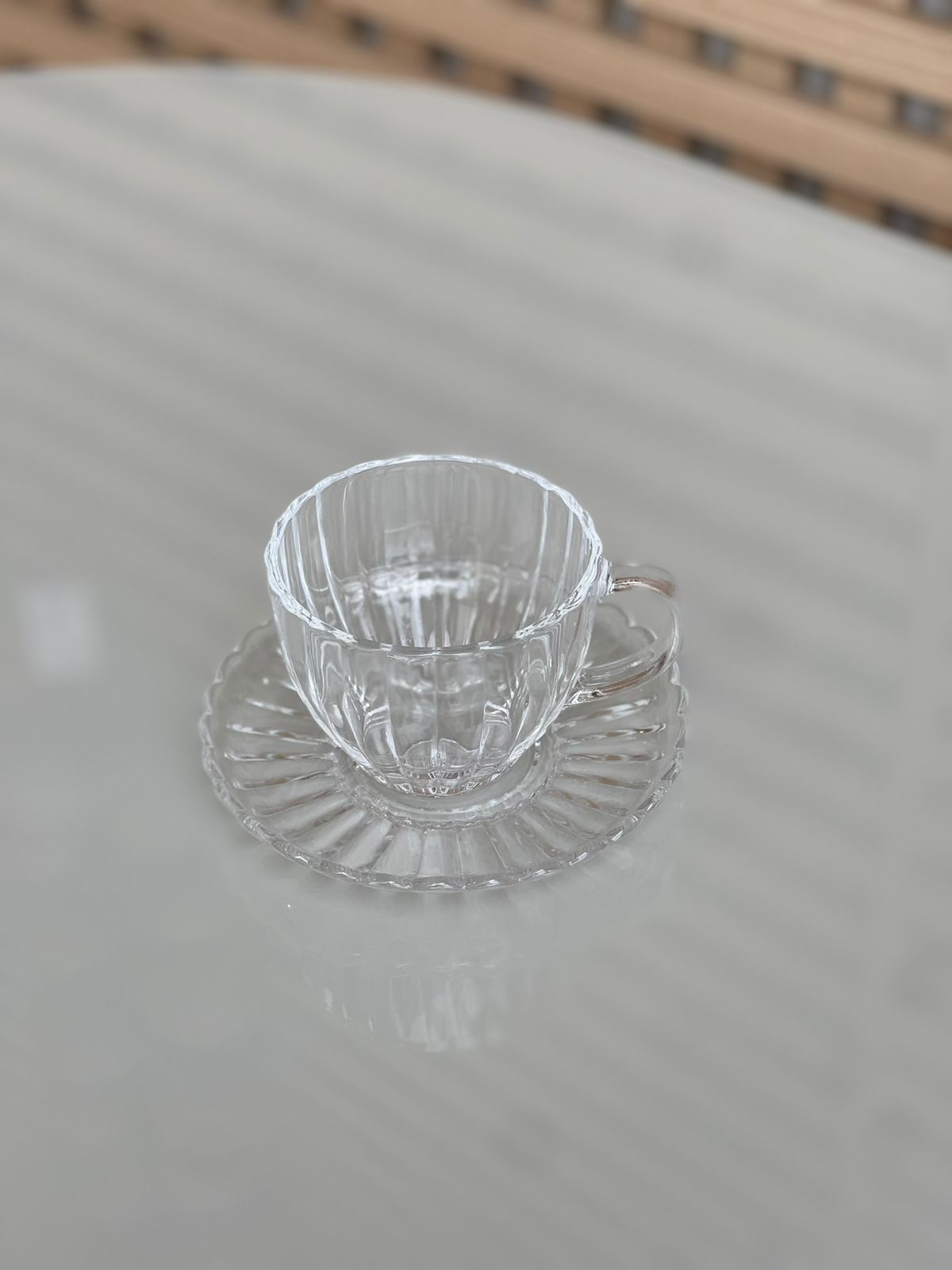 CJ 6 Xícaras de Chá com Pires Pétala