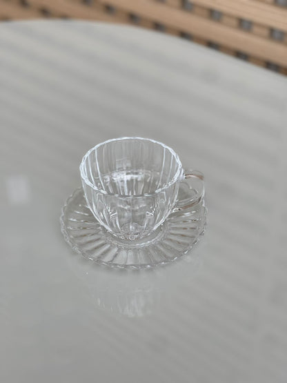 CJ 6 Xícaras de Chá com Pires Pétala