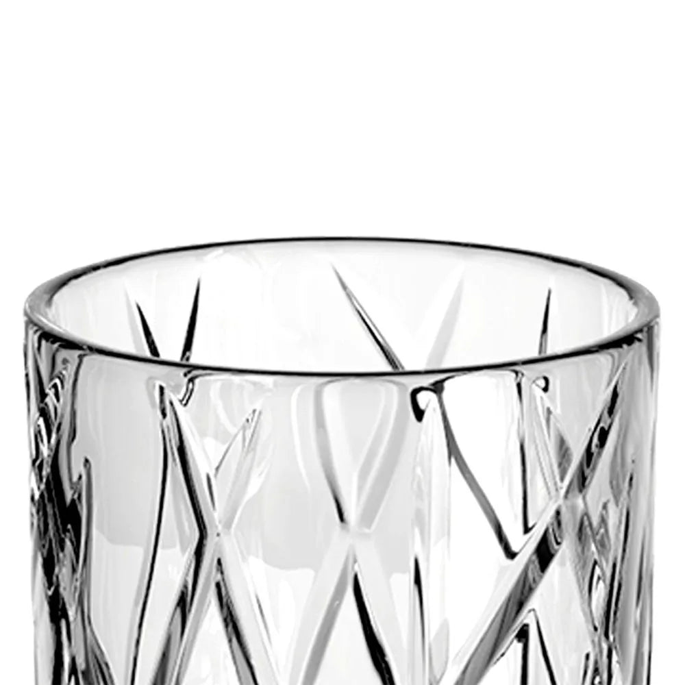 CJ 6 Copos Baixos Forest Cristal Ecológico - DoceLar Loja