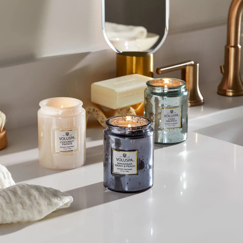 Vela Pote-M Makassar Ebony&Peach - DoceLar Loja