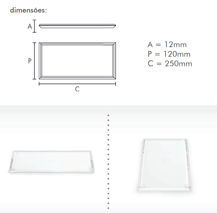 Base Petra Mod.1 - DoceLar Loja