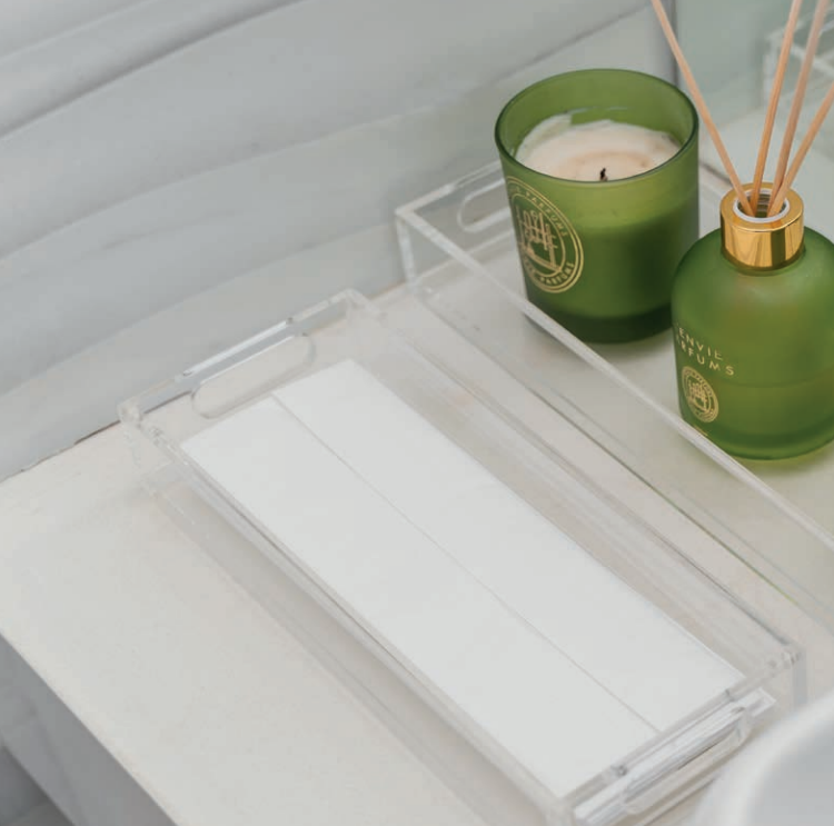 Bandeja P/Toalha de Lavabo Dominique - DoceLar Loja