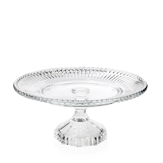 Prato de Cristal para Bolo Renaissance - DoceLar Loja