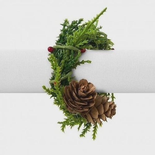 Argola de Guardanapo Juliet Petit Pinha-AGUA