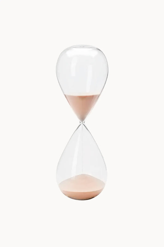 AMPULHETA EM VIDRO 30 MINUTOS