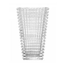 VASO DE CRISTAL DE CHUMBO MAYA 10,5CM X 7,5CM X 17,5CM