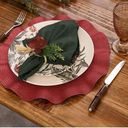 Jogo Americano Luna Wave Avulso Blood - DoceLar Loja