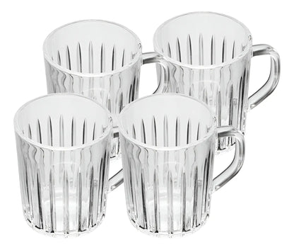 CJ 4 CANECAS DE VIDRO BANGKOK 230ML