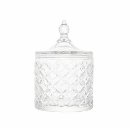 Potiche Decorativo De Cristal De Chumbo Lile - DoceLar Loja