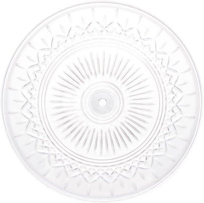 PRATO PARA BOLO DE CRISTAL COM PÉ LYS 32CM X 11CM
