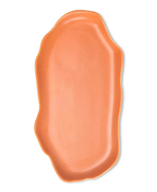 BANDEJA EM CERAMICA RAIZES DO BRASIL