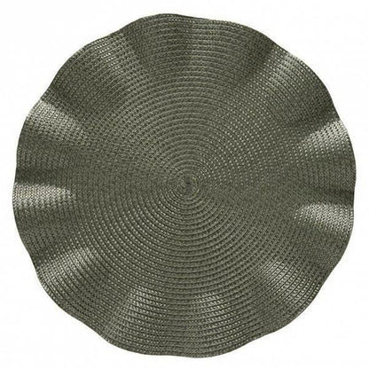 Jogo Americano Luna Wave Avulso Olive - DoceLar Loja