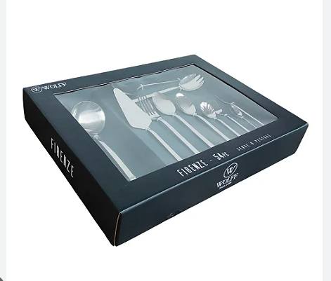 FAQUEIRO 54 PECAS DE ACO INOX FIRENZE