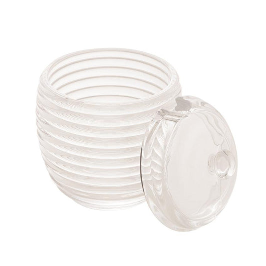 Açucareiro de Cristal c/Colher Colméia - DoceLar Loja