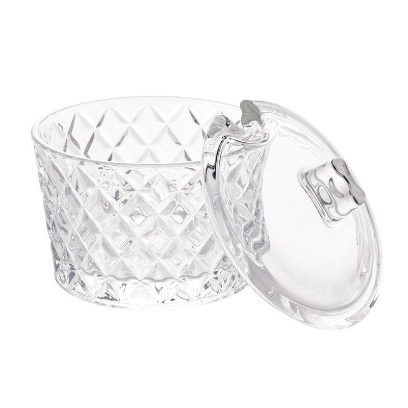 Açucareiro de Cristal Diamante - DoceLar Loja