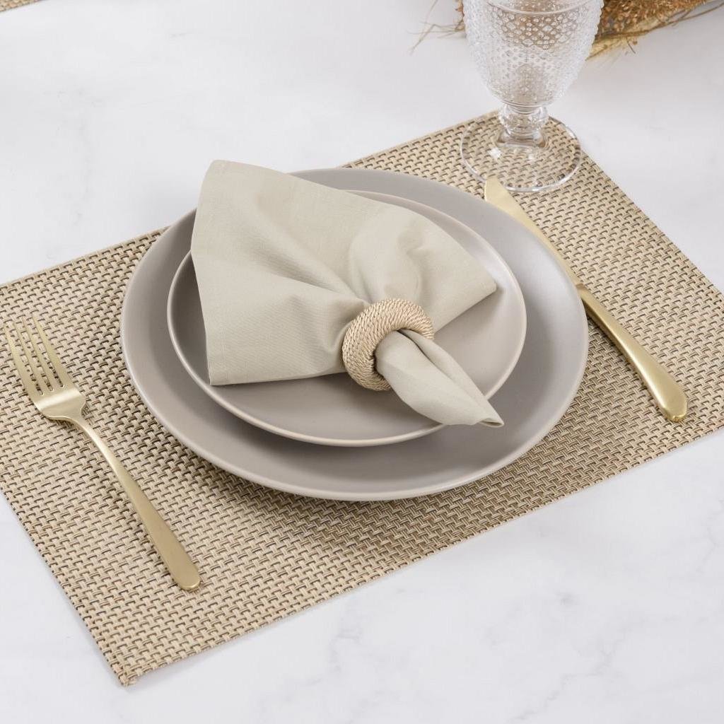 Guardanapo Home 4 Pcs Areia - DoceLar Loja